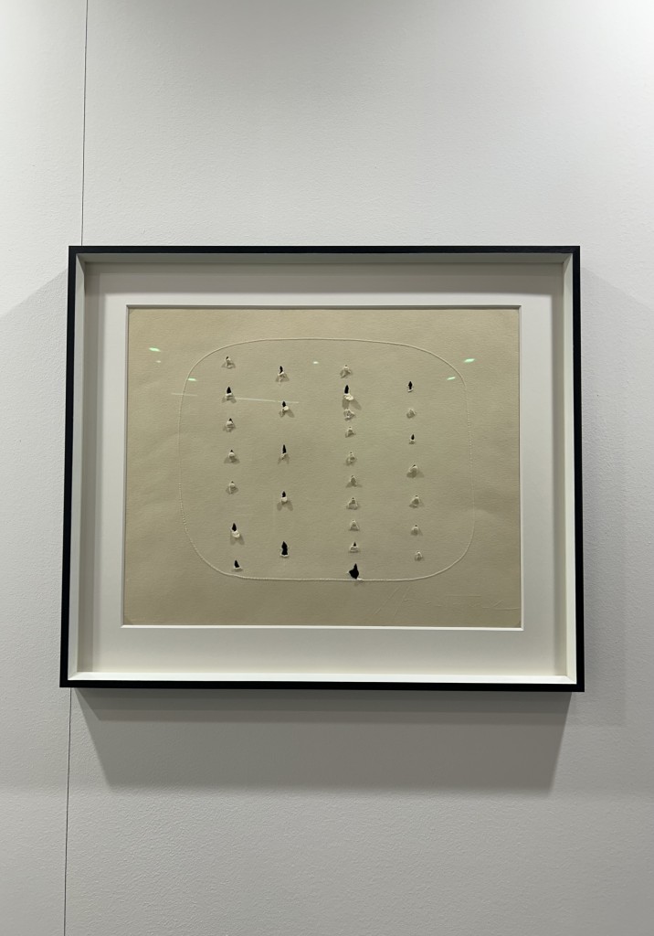 "Concetto spaziale" di Lucio Fontana (1962-1963)